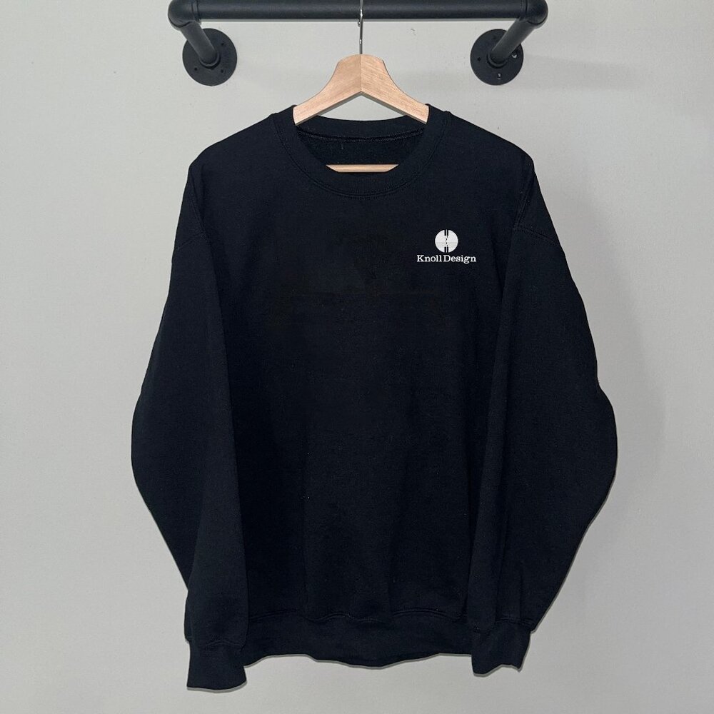 Black Knoll Design Herman Miller Eames Furniture Crewneck Sweatshirt